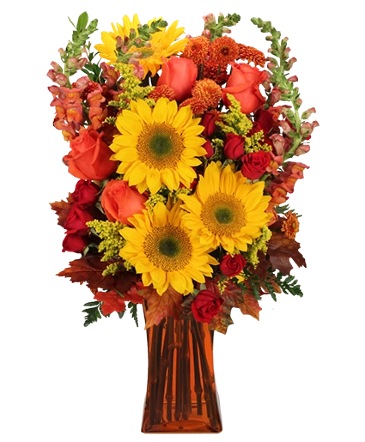 All Hail to Fall! Flower Arrangement in Angier, NC | JJ's Flowers