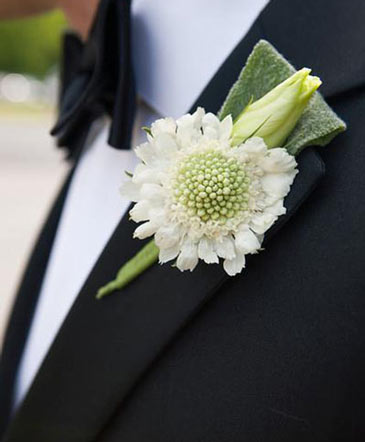 Dashing Boutonniere in Angier, NC | JJ's Flowers