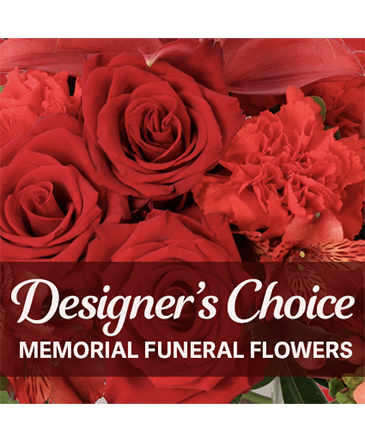 Elegant Memorial Florals Designer's Choice in Angier, NC | JJ's Flowers