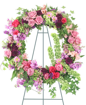 Ever Enchanting Standing Wreath in Angier, NC | JJ's Flowers