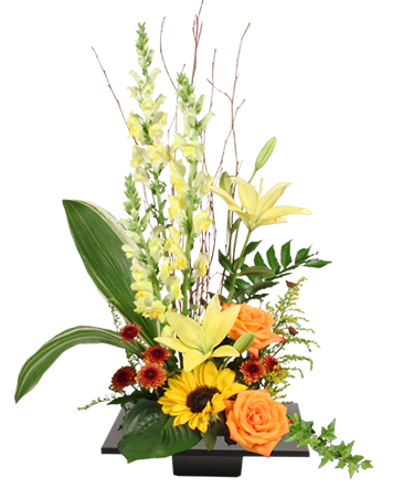Expressive Blooms Arrangement in Raleigh, NC | JJ's Flowers