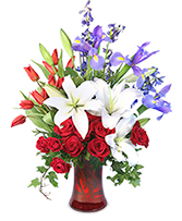 Liberty Bouquet Vase Arrangement