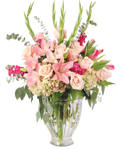 Lilies with Grace Flower Arrangement