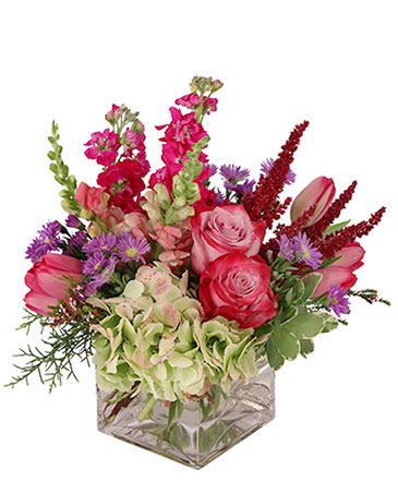 Lively & Luscious Vase Arrangement  in Angier, NC | JJ's Flowers