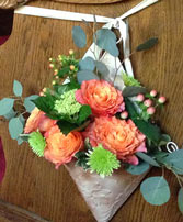 Summer Roses Pew Hanger