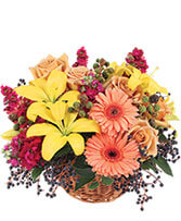 Sun-Kissed Country Floral Arrangement