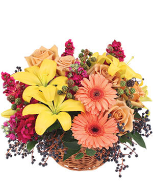 Sun-Kissed Country Floral Arrangement