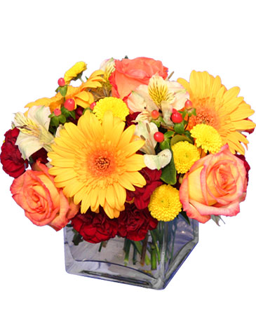AUTUMN AFFECTION Floral Bouquet in Angier, NC | JJ's Flowers