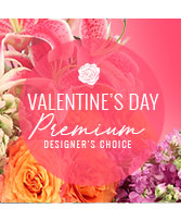 Valentine's Day Florals Premium Designer's Choice